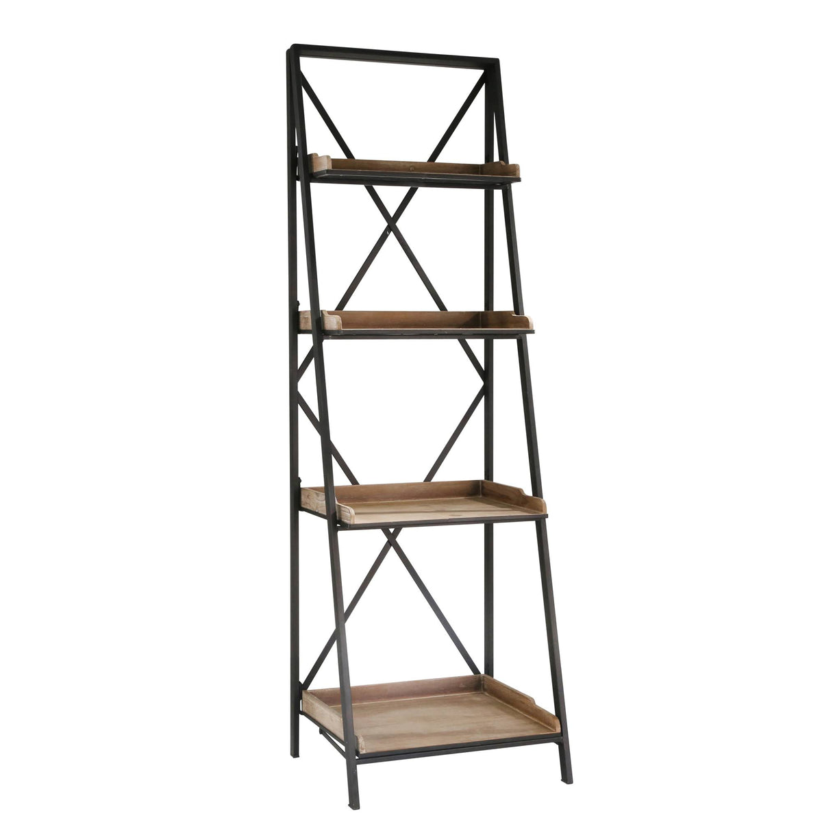 4 Tier Wood Shelf Stand X772057