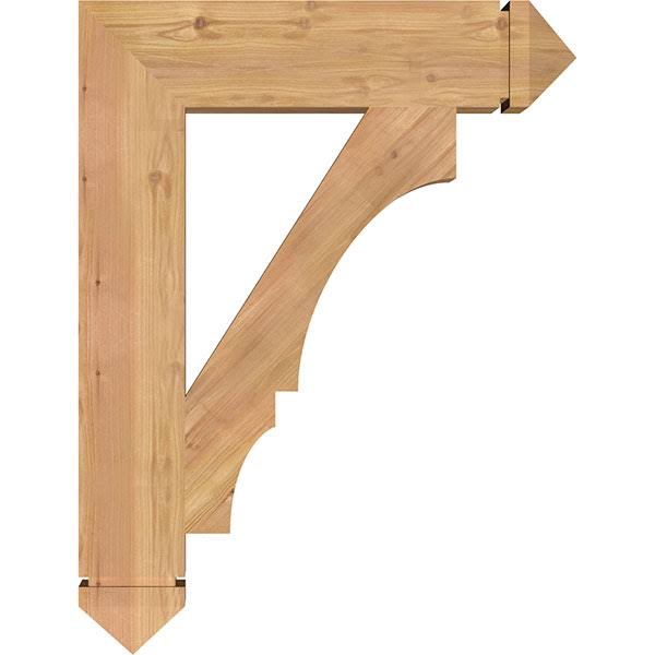 Western Red Cedar Smooth Bracket A4397