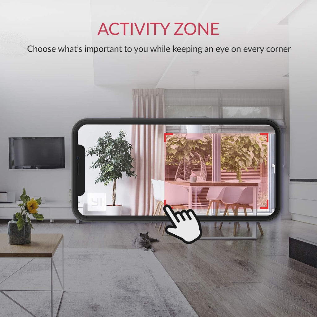 2pc 1080p WiFi Smart Indoor Security Camera with Night Vision and 2-Way Audio B368565