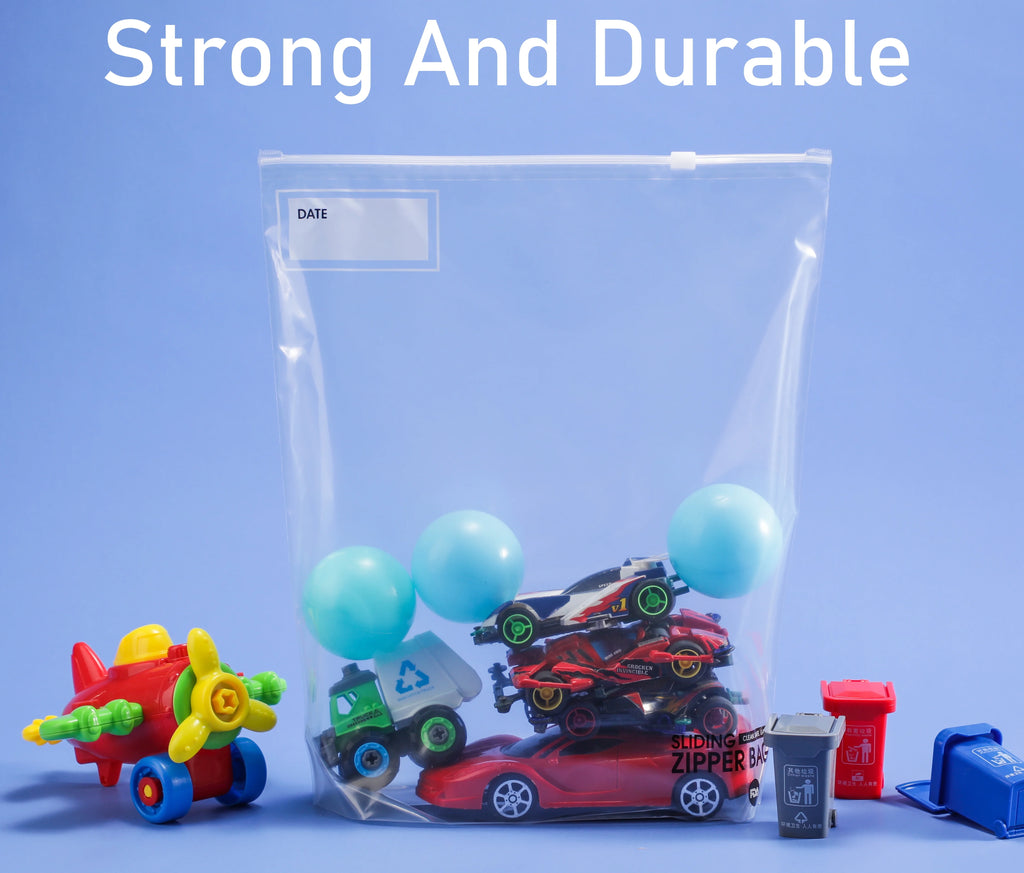 80 Count Slider Storage Bags with Expandable Bottom J81167