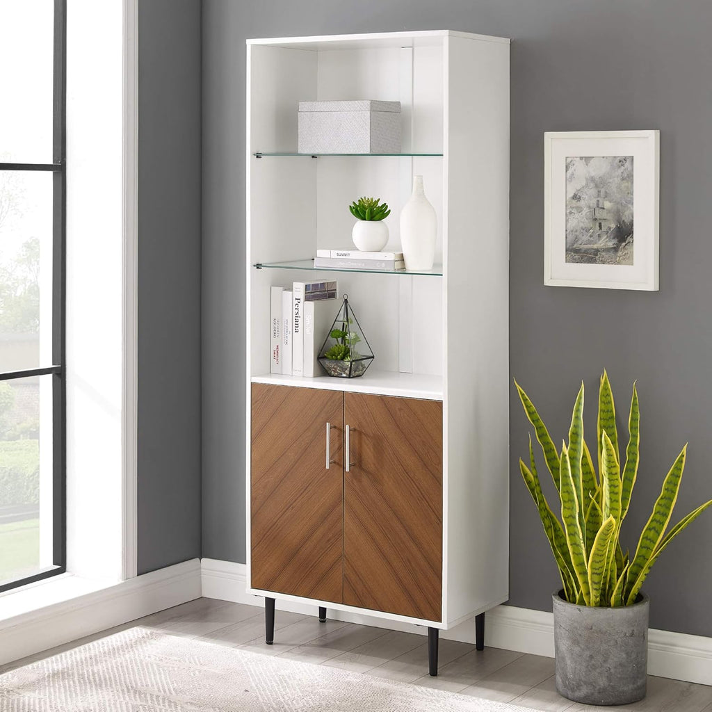 White 2 Door Accent Cabinet E72469