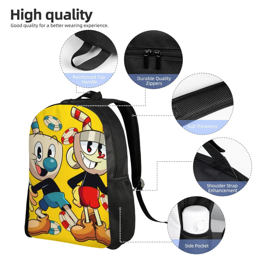Lightweight Unisex Daypack Backpack F656